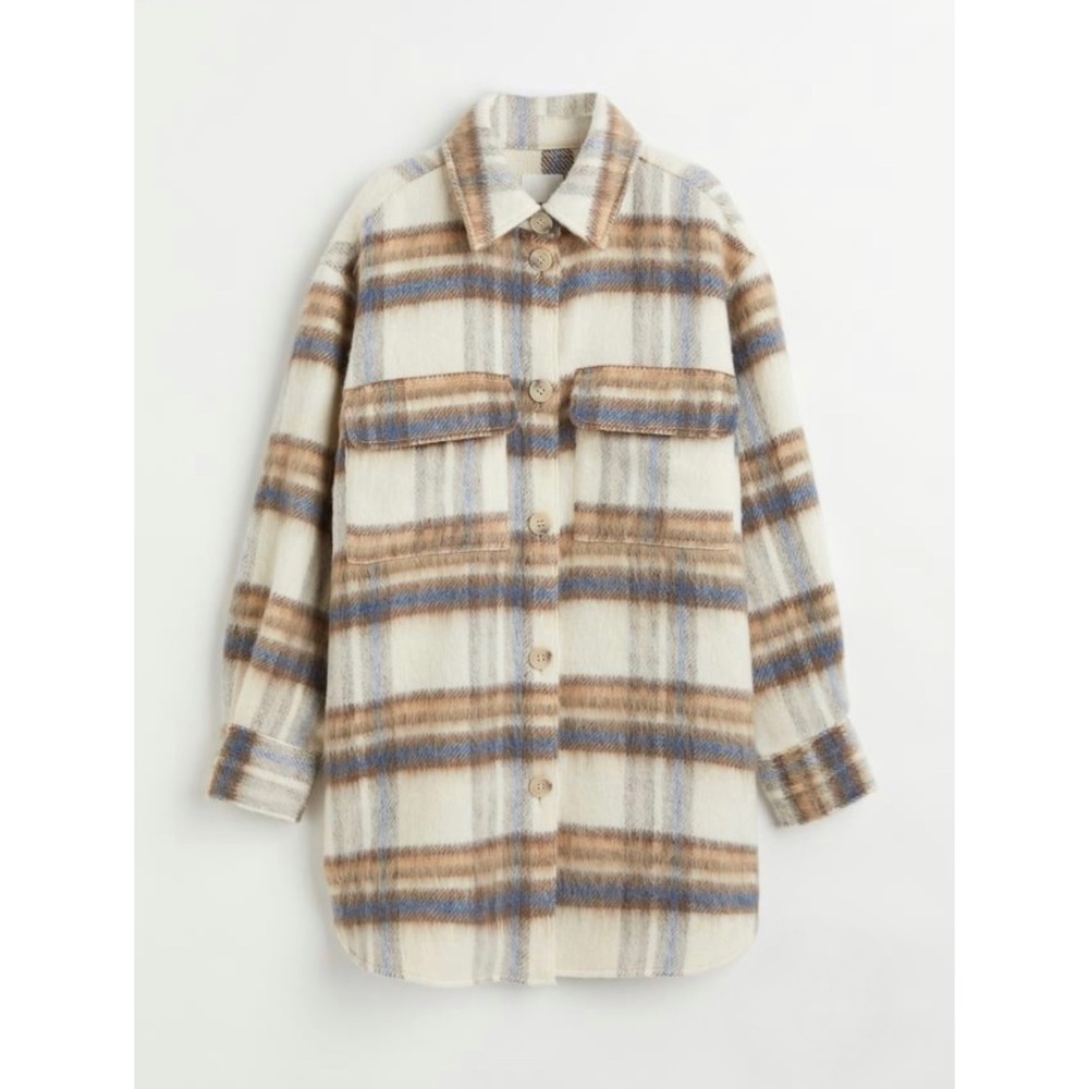 Oversized Shirt Jacket